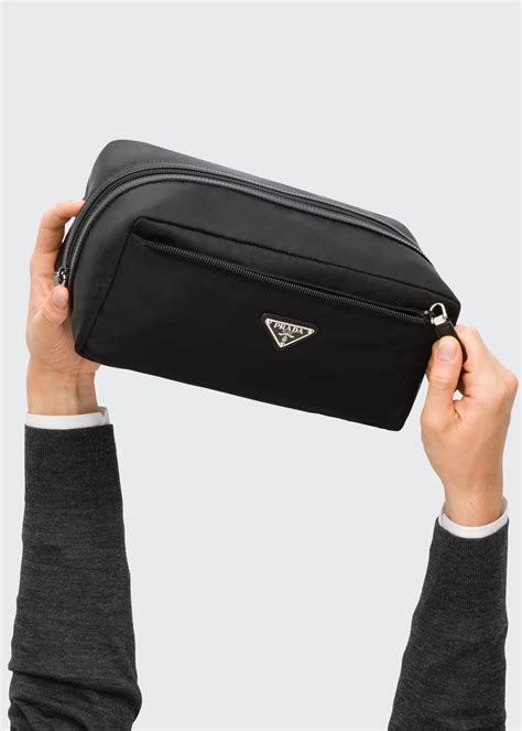 prada men's pouch|prada toiletry bag men's.